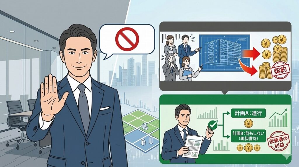 土地活用、誰に相談する？公認不動産コンサルティングマスターが「やめましょう」と言える理由